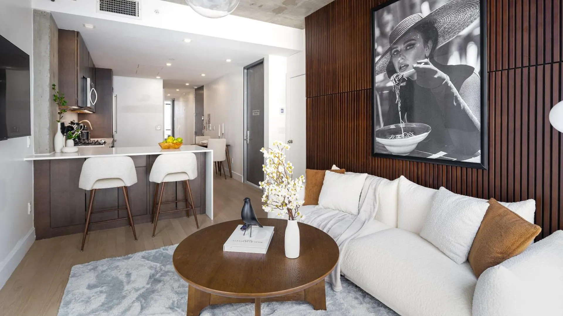 Stylish Penthouse In Manhattan Apartment New York
